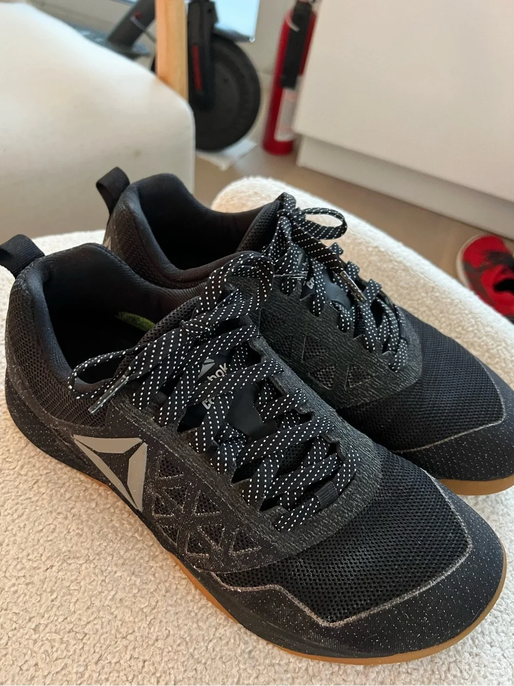 Reebok CrossFit Nano 6.0 Covert Black Gum Low Top Mens Size 9